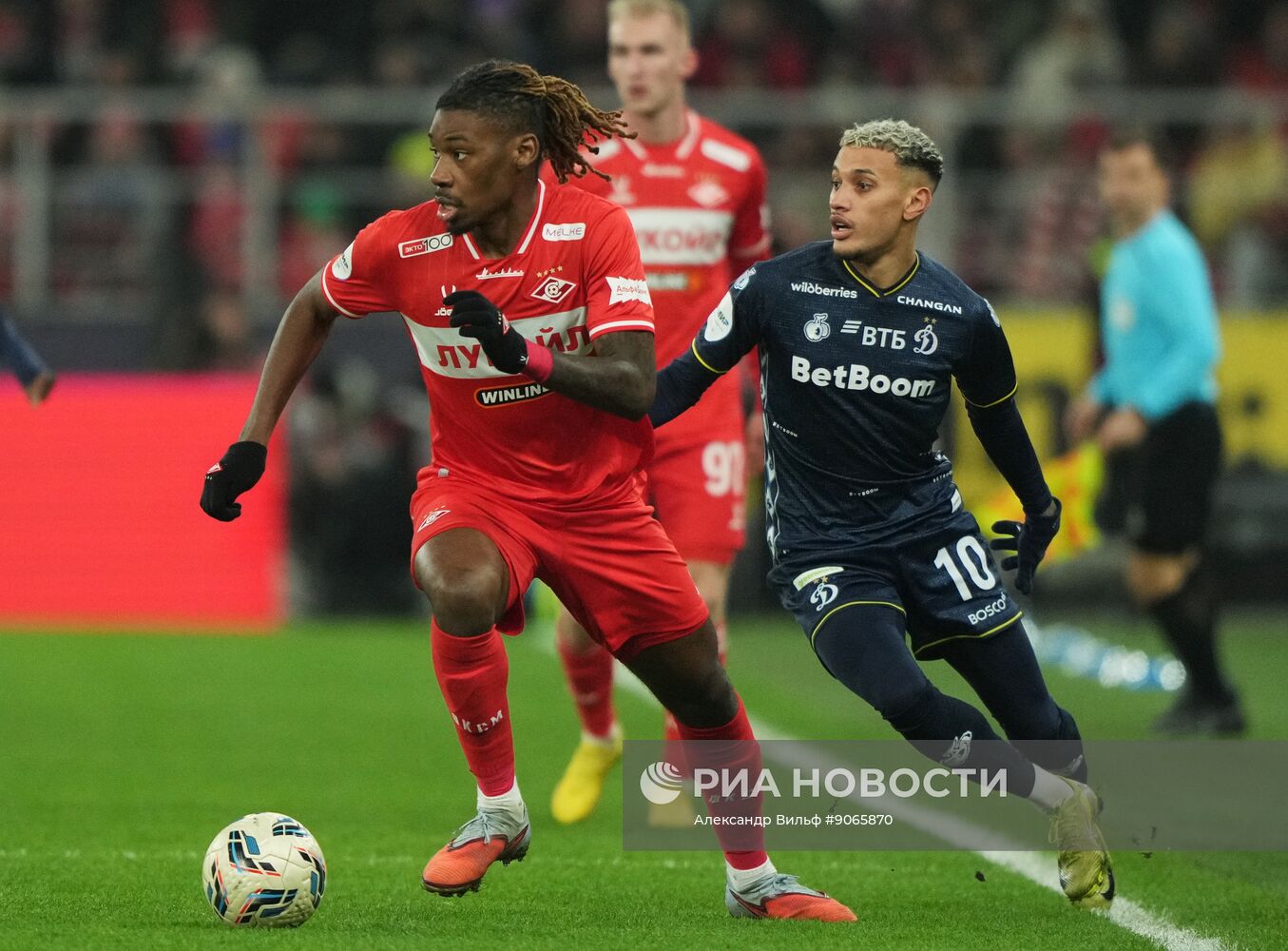 Футбол. РПЛ. "Спартак" (Москва) - "Динамо" (Москва) 