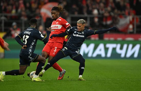 Футбол. РПЛ. "Спартак" (Москва) - "Динамо" (Москва) 