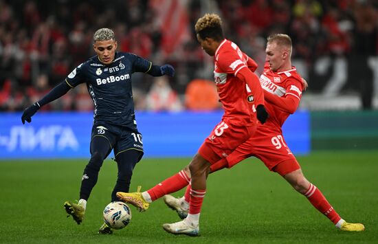 Футбол. РПЛ. "Спартак" (Москва) - "Динамо" (Москва) 