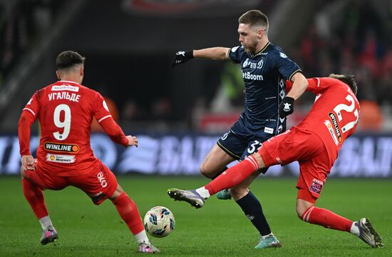 Футбол. РПЛ. "Спартак" (Москва) - "Динамо" (Москва) 