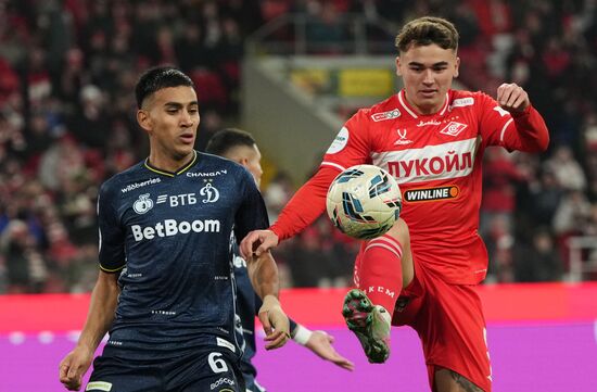 Футбол. РПЛ. "Спартак" (Москва) - "Динамо" (Москва) 