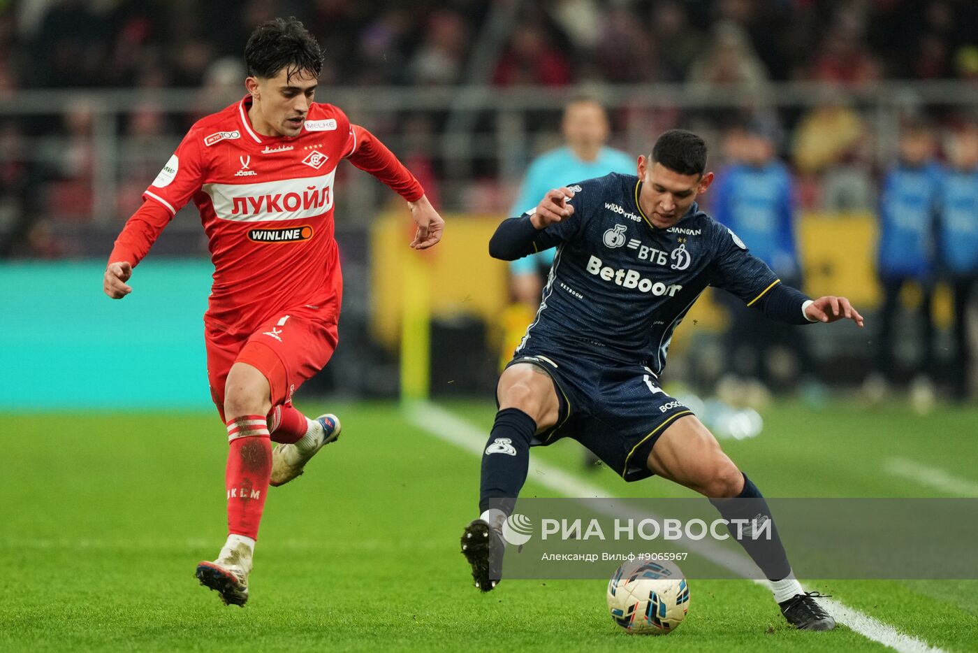 Футбол. РПЛ. "Спартак" (Москва) - "Динамо" (Москва) 