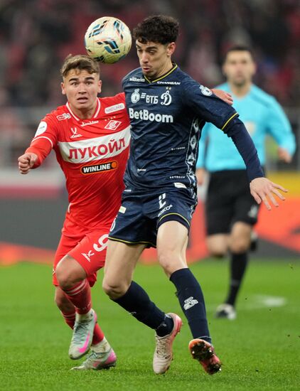 Футбол. РПЛ. "Спартак" (Москва) - "Динамо" (Москва) 