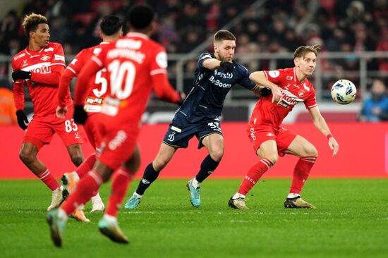 Футбол. РПЛ. "Спартак" (Москва) - "Динамо" (Москва) 