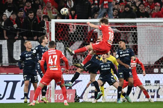 Футбол. РПЛ. "Спартак" (Москва) - "Динамо" (Москва) 