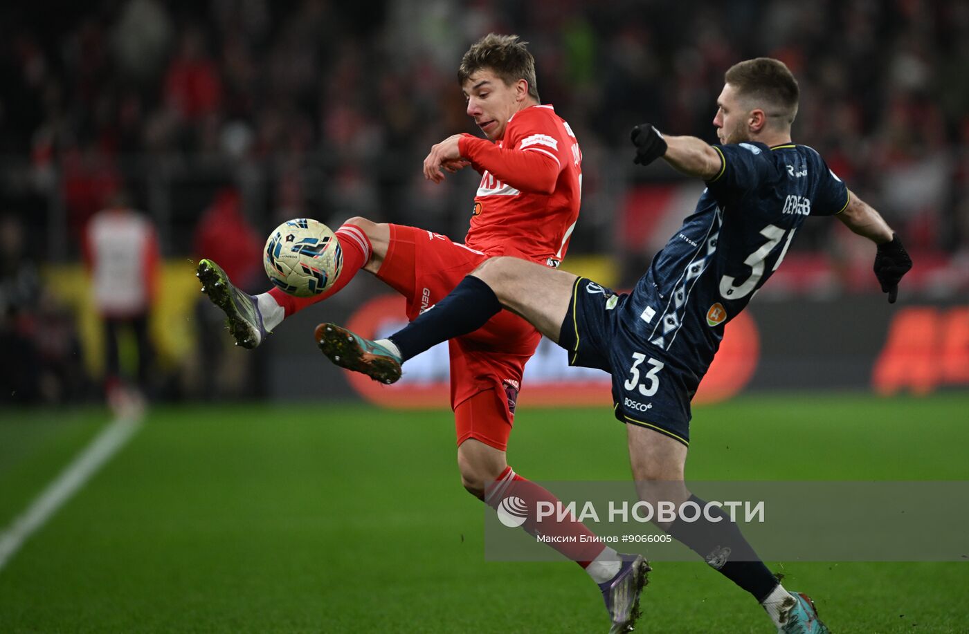 Футбол. РПЛ. "Спартак" (Москва) - "Динамо" (Москва) 