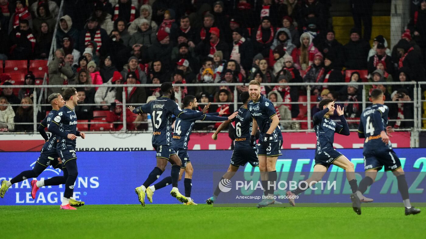 Футбол. РПЛ. "Спартак" (Москва) - "Динамо" (Москва) 