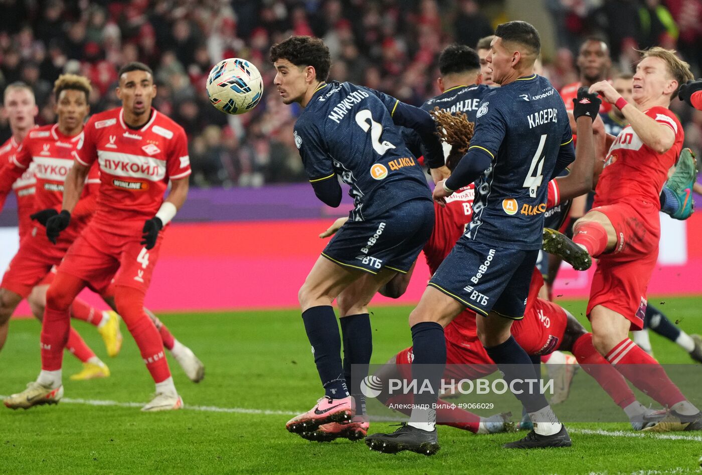 Футбол. РПЛ. "Спартак" (Москва) - "Динамо" (Москва)