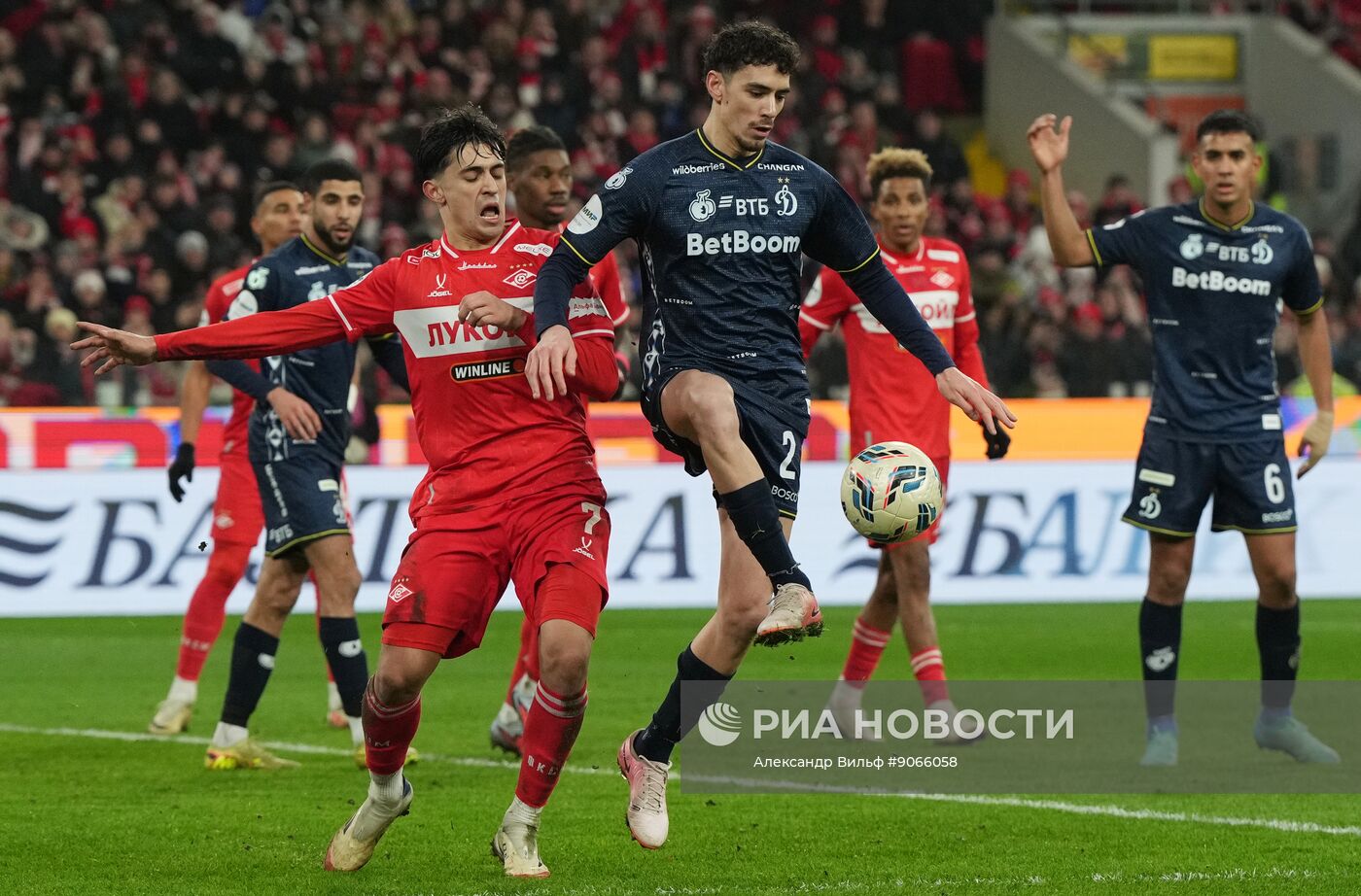 Футбол. РПЛ. "Спартак" (Москва) - "Динамо" (Москва) 