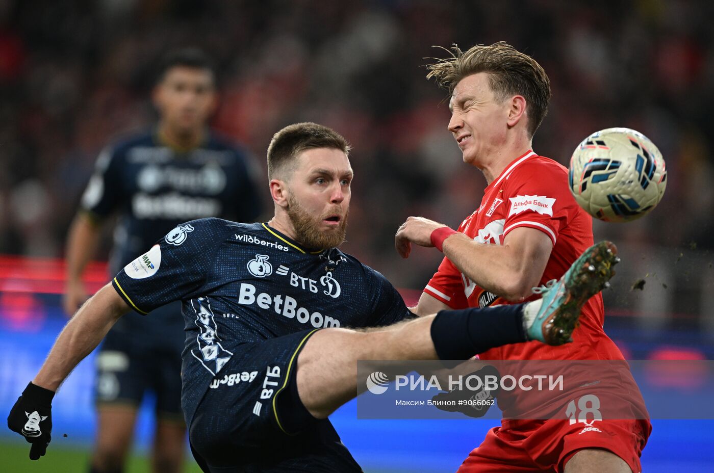 Футбол. РПЛ. "Спартак" (Москва) - "Динамо" (Москва) 