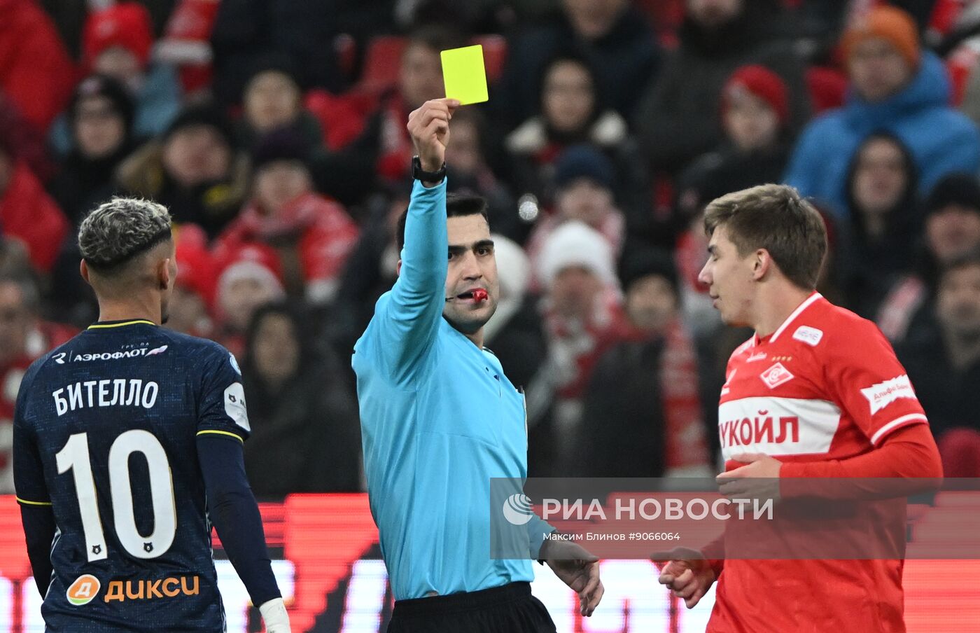 Футбол. РПЛ. "Спартак" (Москва) - "Динамо" (Москва)