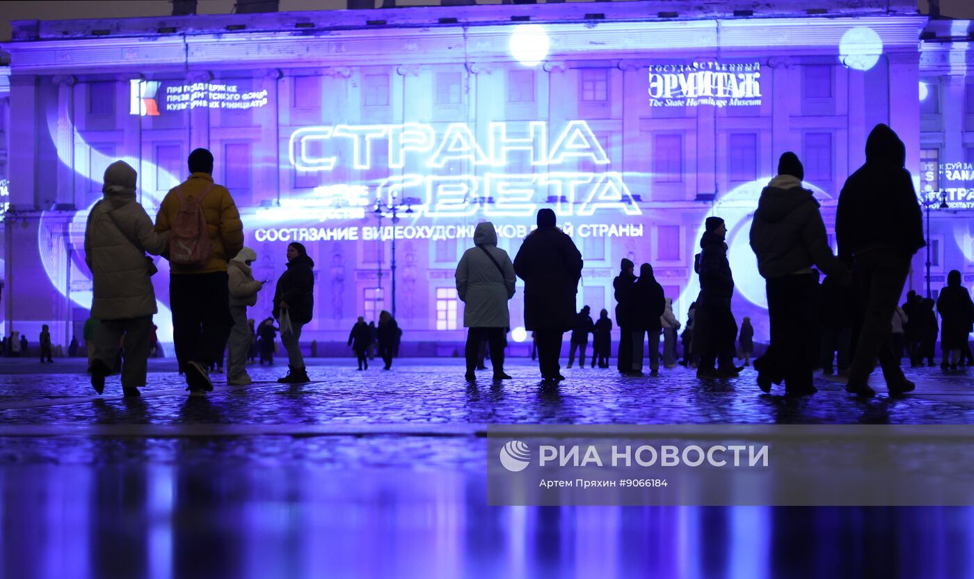 Мультимедийное шоу "Чайковский" на Дворцовой площади