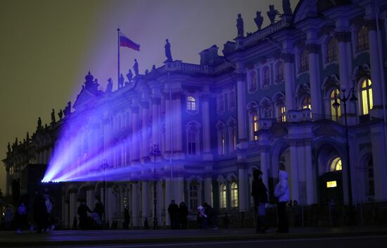 Мультимедийное шоу "Чайковский" на Дворцовой площади