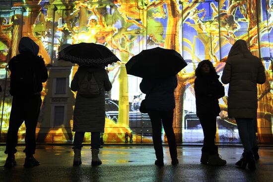 Мультимедийное шоу "Чайковский" на Дворцовой площади