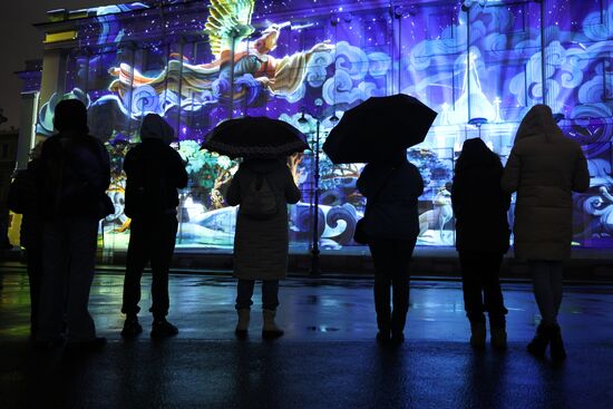 Мультимедийное шоу "Чайковский" на Дворцовой площади