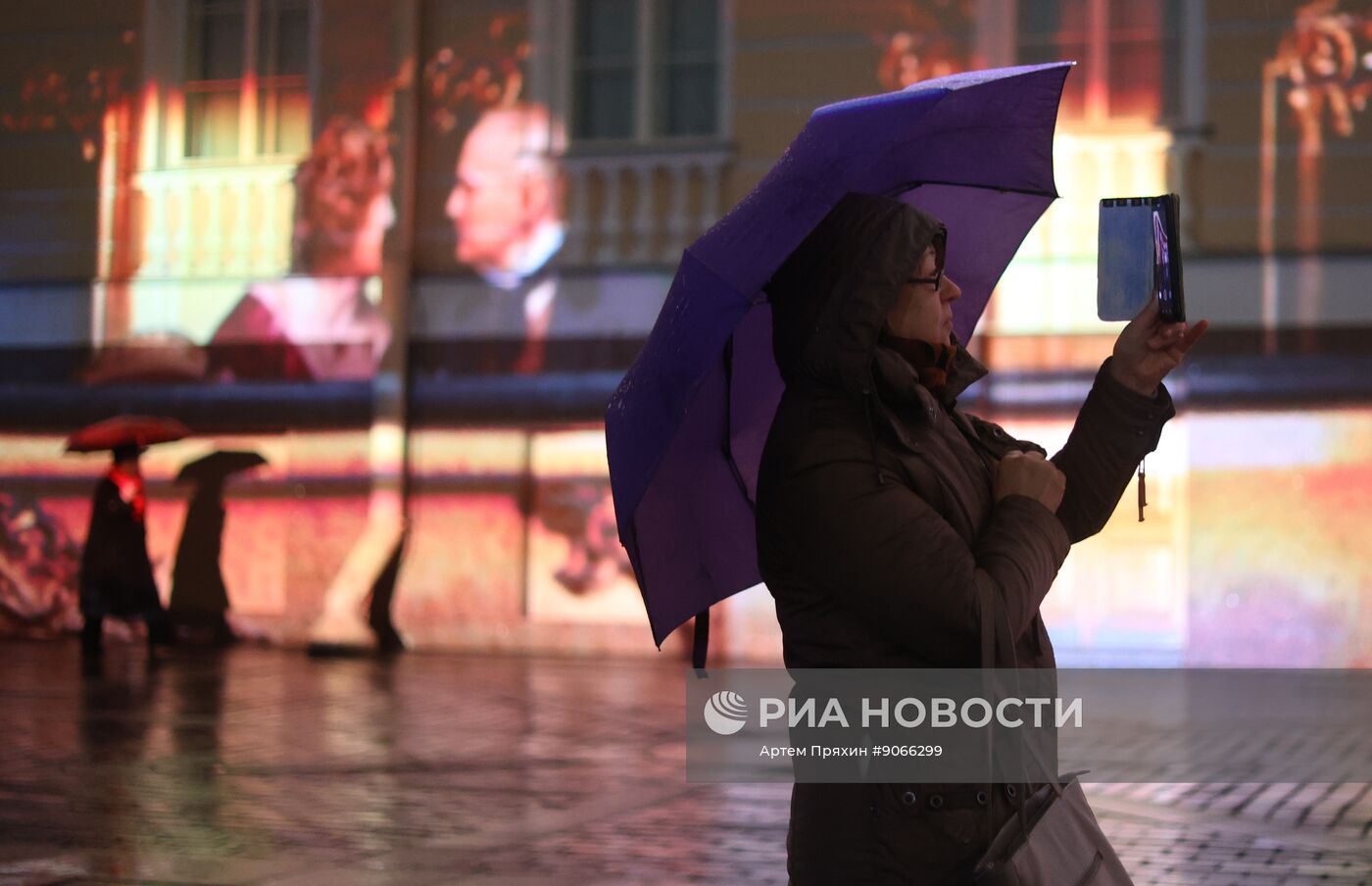 Мультимедийное шоу "Чайковский" на Дворцовой площади