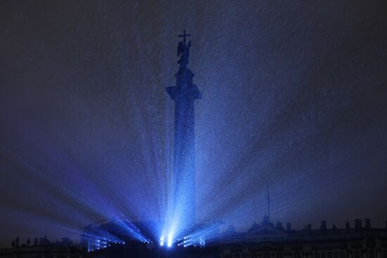 Мультимедийное шоу "Чайковский" на Дворцовой площади