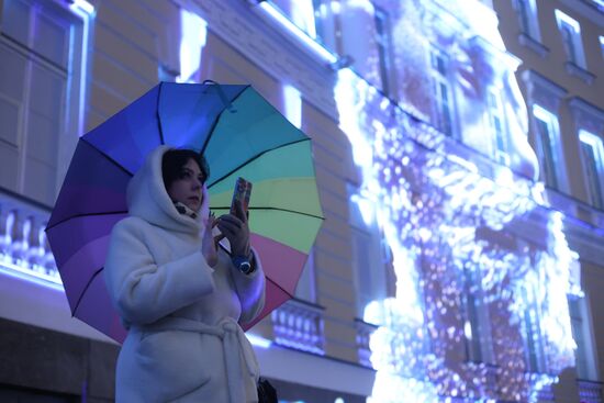 Мультимедийное шоу "Чайковский" на Дворцовой площади