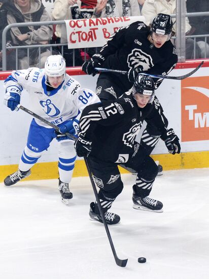 Хоккей. КХЛ. "Трактор" (Челябинск) - "Динамо" (Москва)