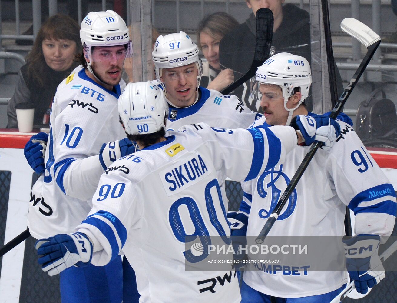 Хоккей. КХЛ. "Трактор" (Челябинск) - "Динамо" (Москва)