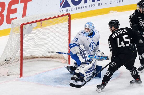 Хоккей. КХЛ. "Трактор" (Челябинск) - "Динамо" (Москва)