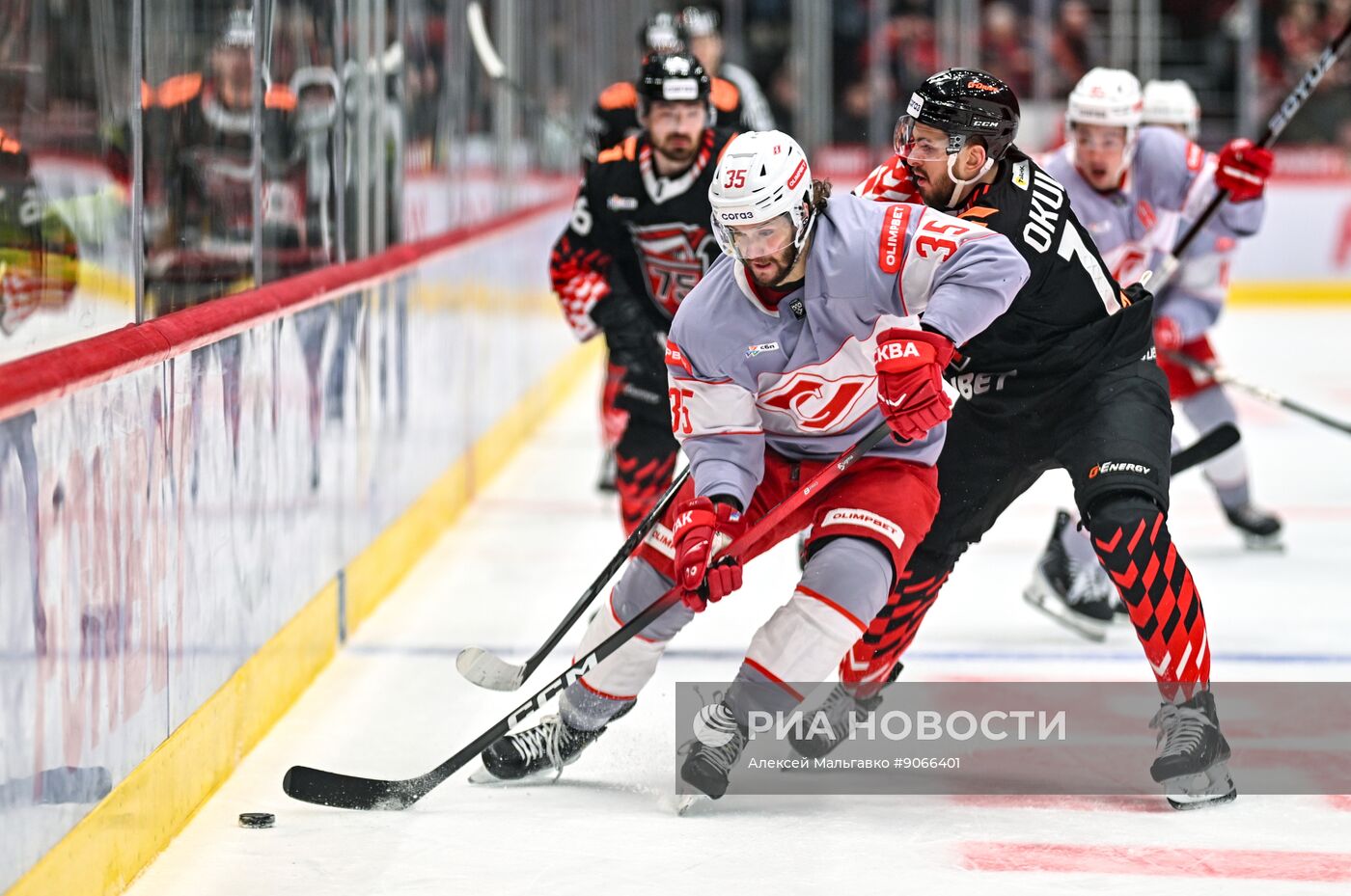 Хоккей. КХЛ. "Авангард" (Омск) - "Спартак" (Москва)