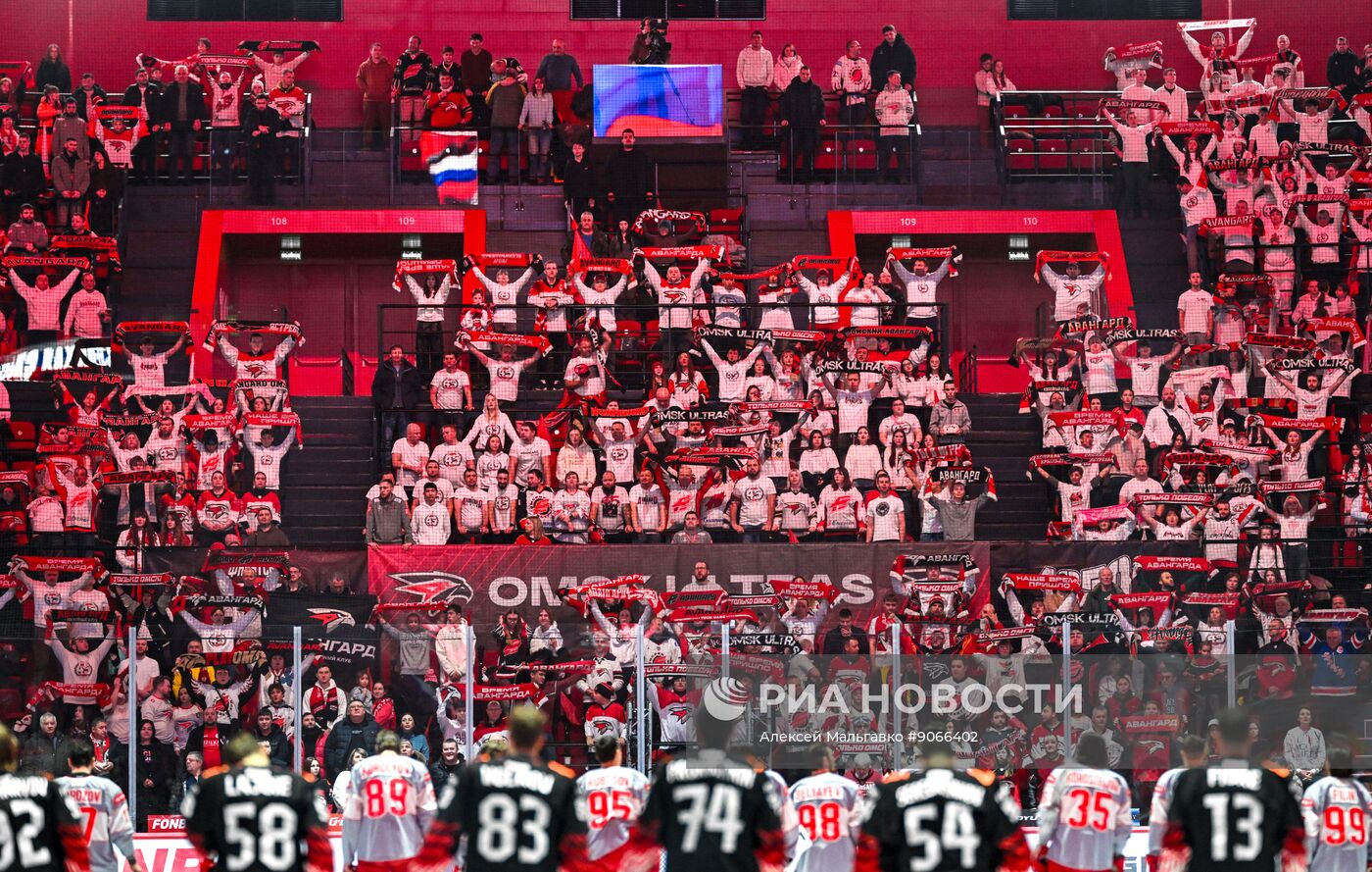 Хоккей. КХЛ. "Авангард" (Омск) - "Спартак" (Москва)