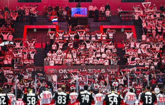 Хоккей. КХЛ. "Авангард" (Омск) - "Спартак" (Москва)