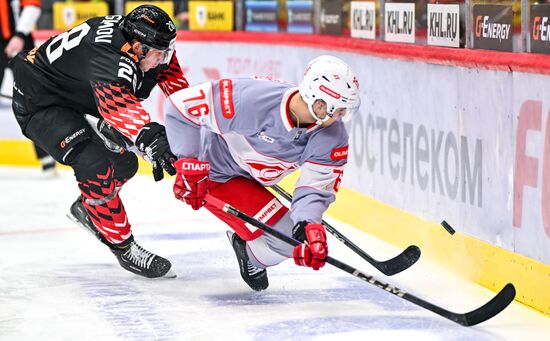 Хоккей. КХЛ. "Авангард" (Омск) - "Спартак" (Москва)