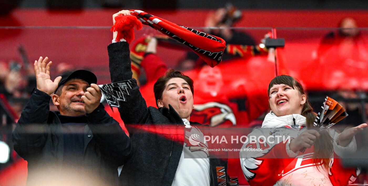 Хоккей. КХЛ. "Авангард" (Омск) - "Спартак" (Москва)