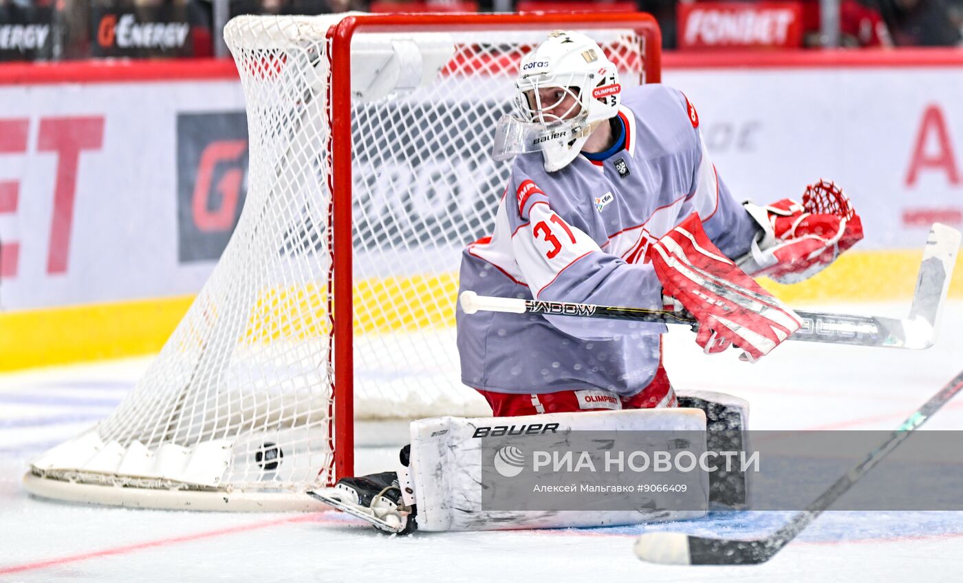 Хоккей. КХЛ. "Авангард" (Омск) - "Спартак" (Москва)