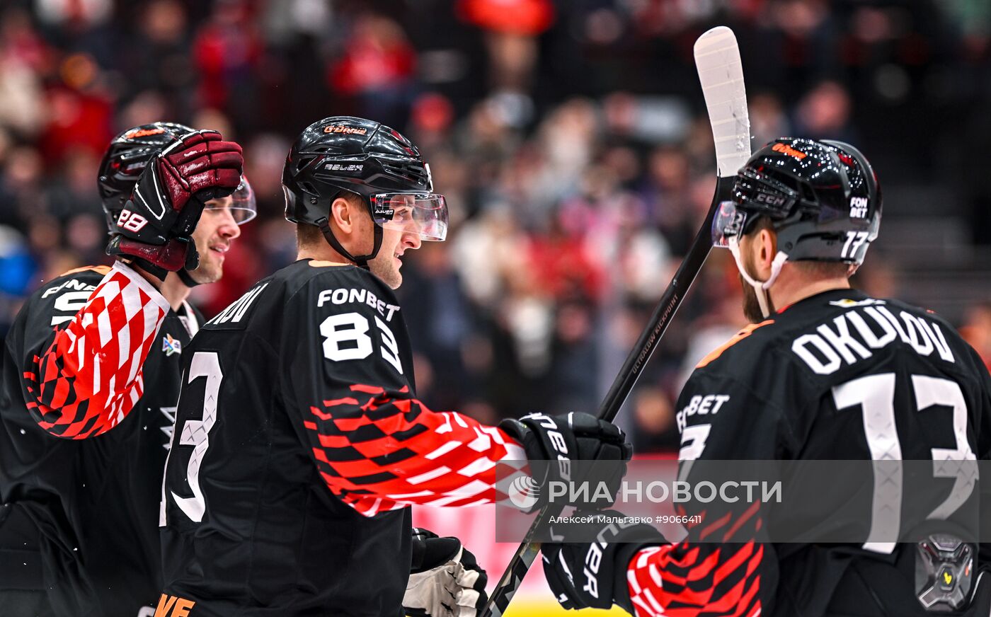 Хоккей. КХЛ. "Авангард" (Омск) - "Спартак" (Москва)