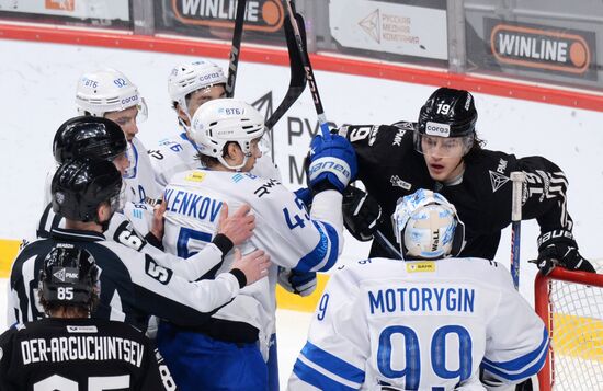 Хоккей. КХЛ. "Трактор" (Челябинск) - "Динамо" (Москва)