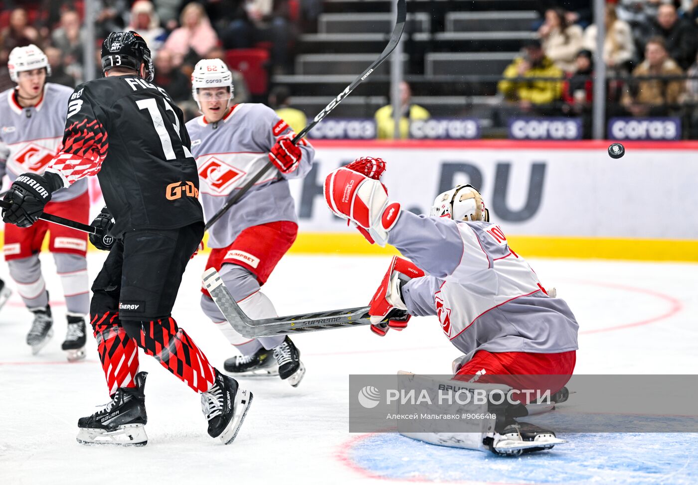 Хоккей. КХЛ. "Авангард" (Омск) - "Спартак" (Москва)