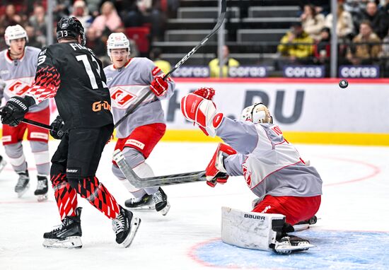Хоккей. КХЛ. "Авангард" (Омск) - "Спартак" (Москва)