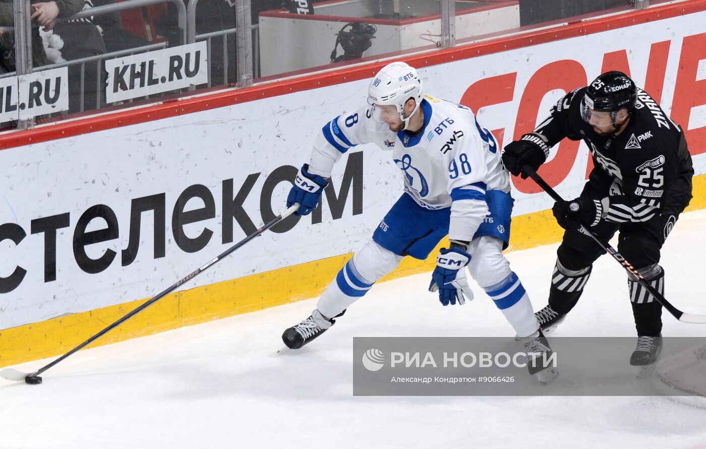 Хоккей. КХЛ. "Трактор" (Челябинск) - "Динамо" (Москва)
