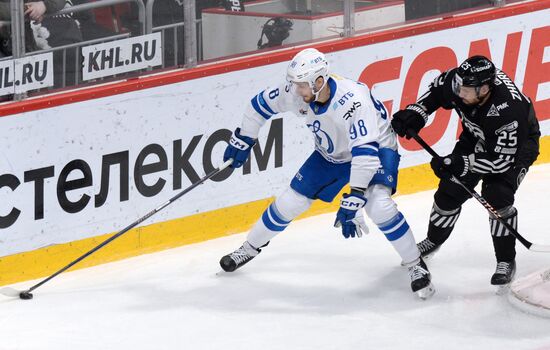Хоккей. КХЛ. "Трактор" (Челябинск) - "Динамо" (Москва)