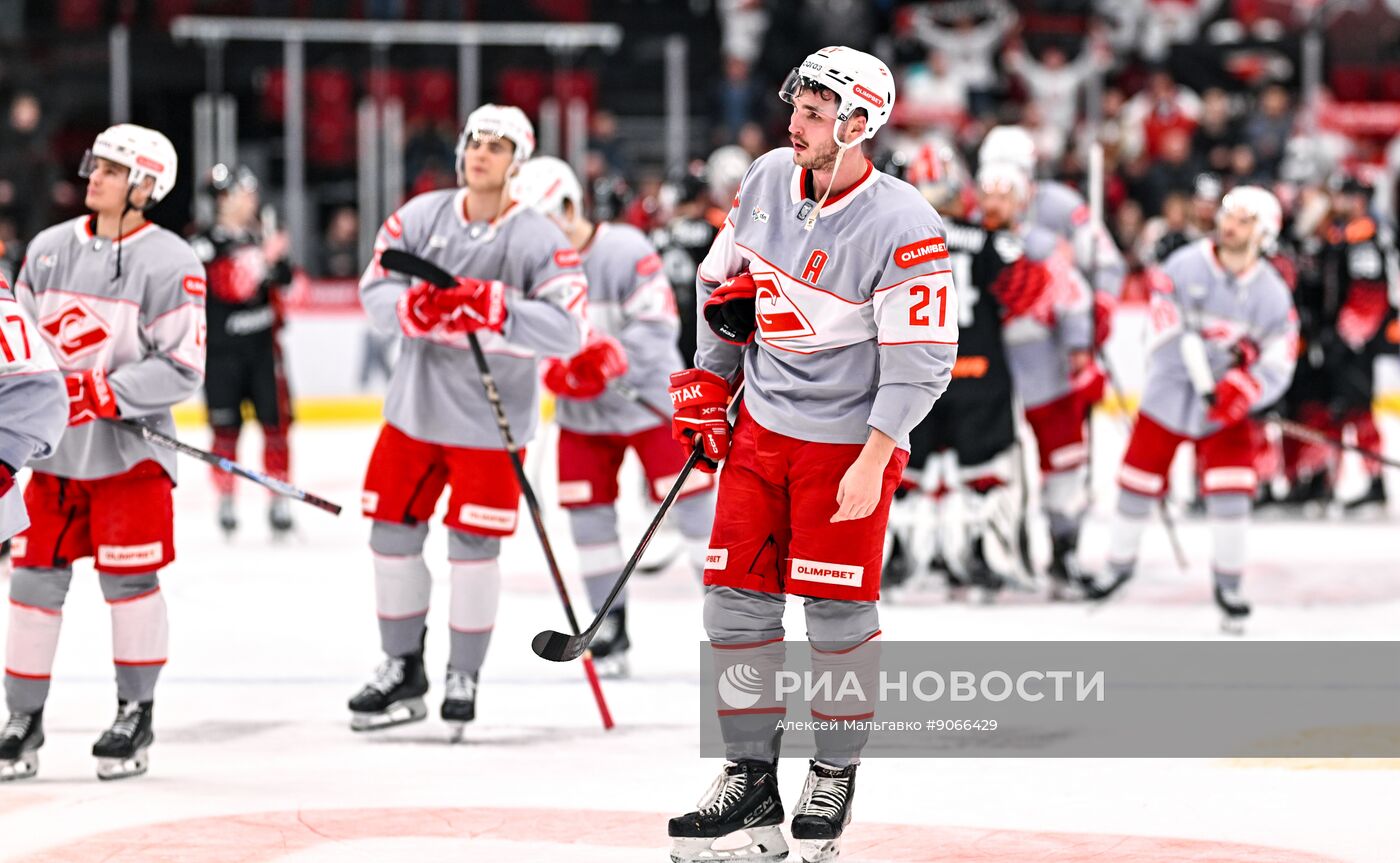 Хоккей. КХЛ. "Авангард" (Омск) - "Спартак" (Москва)