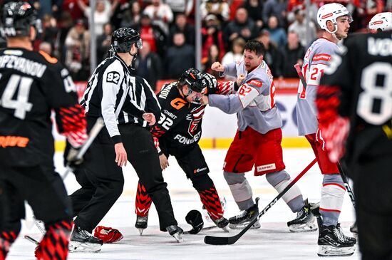 Хоккей. КХЛ. "Авангард" (Омск) - "Спартак" (Москва)