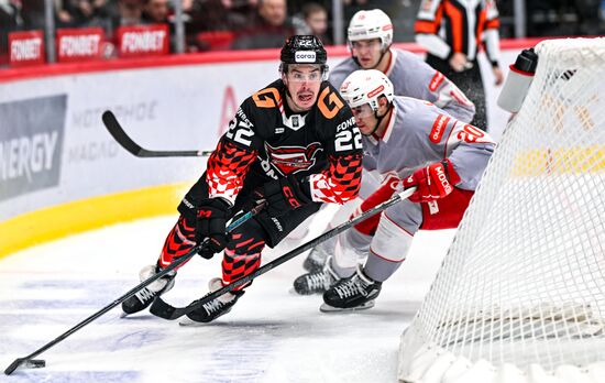 Хоккей. КХЛ. "Авангард" (Омск) - "Спартак" (Москва)