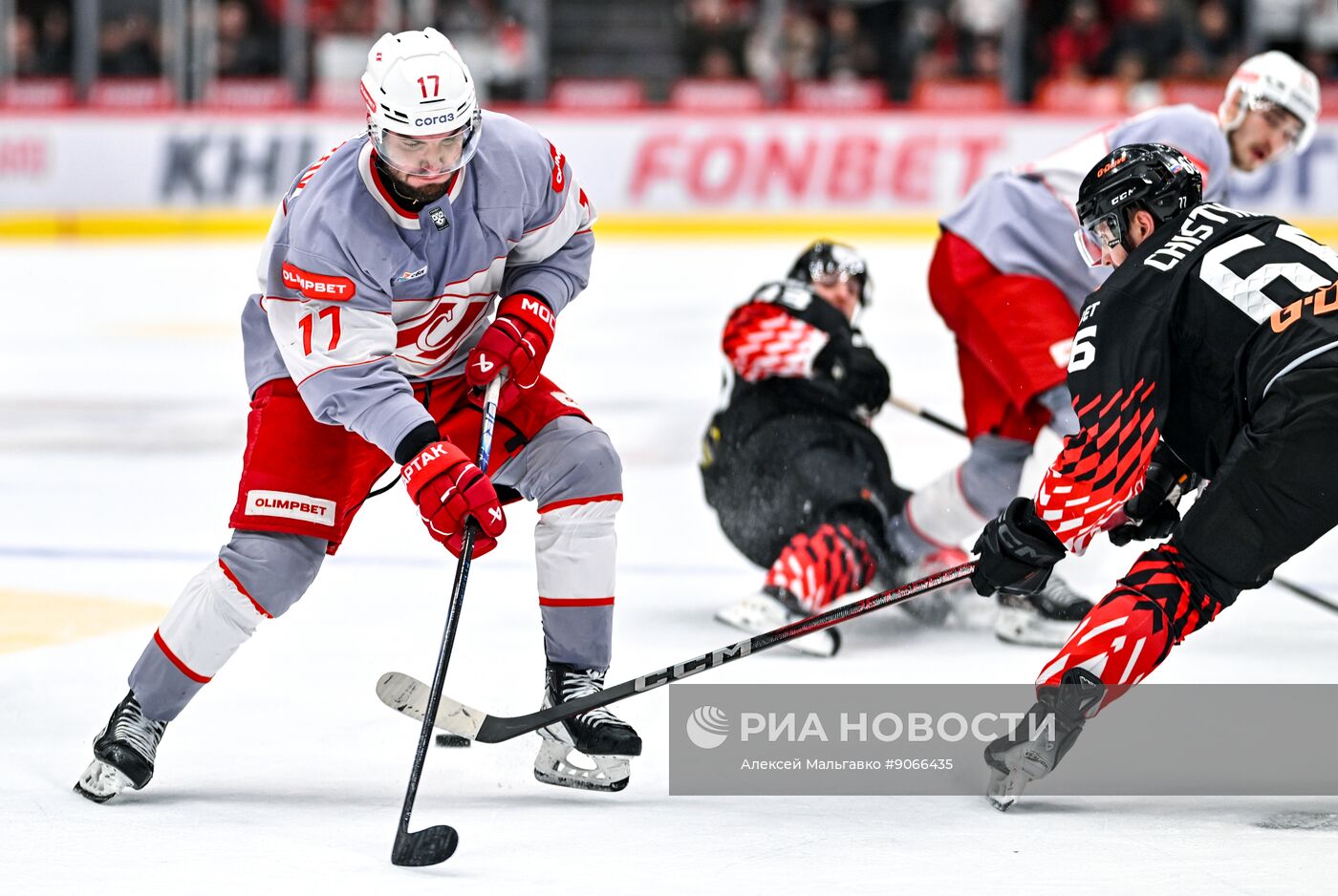 Хоккей. КХЛ. "Авангард" (Омск) - "Спартак" (Москва)