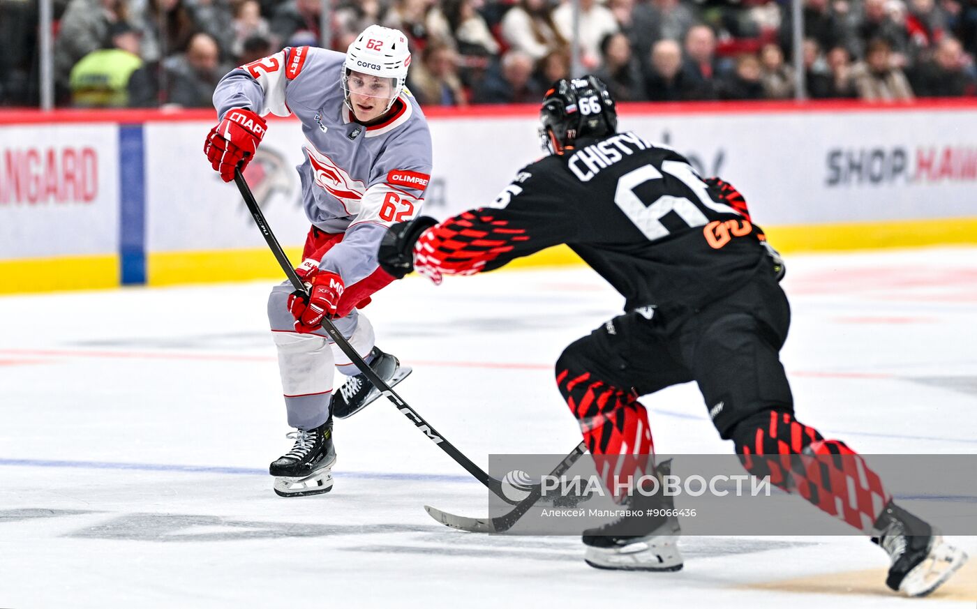Хоккей. КХЛ. "Авангард" (Омск) - "Спартак" (Москва)