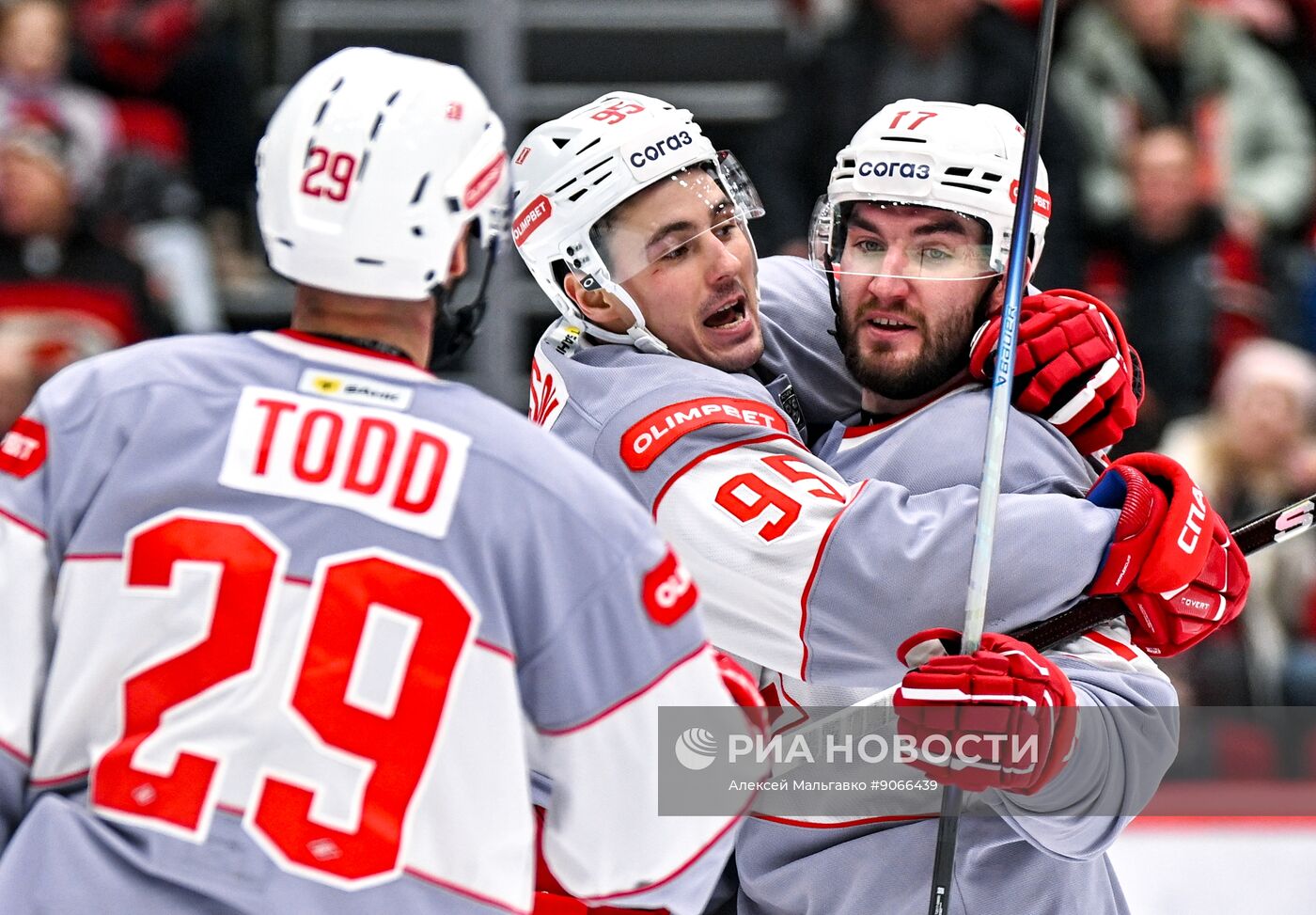 Хоккей. КХЛ. "Авангард" (Омск) - "Спартак" (Москва)