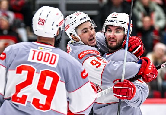 Хоккей. КХЛ. "Авангард" (Омск) - "Спартак" (Москва)