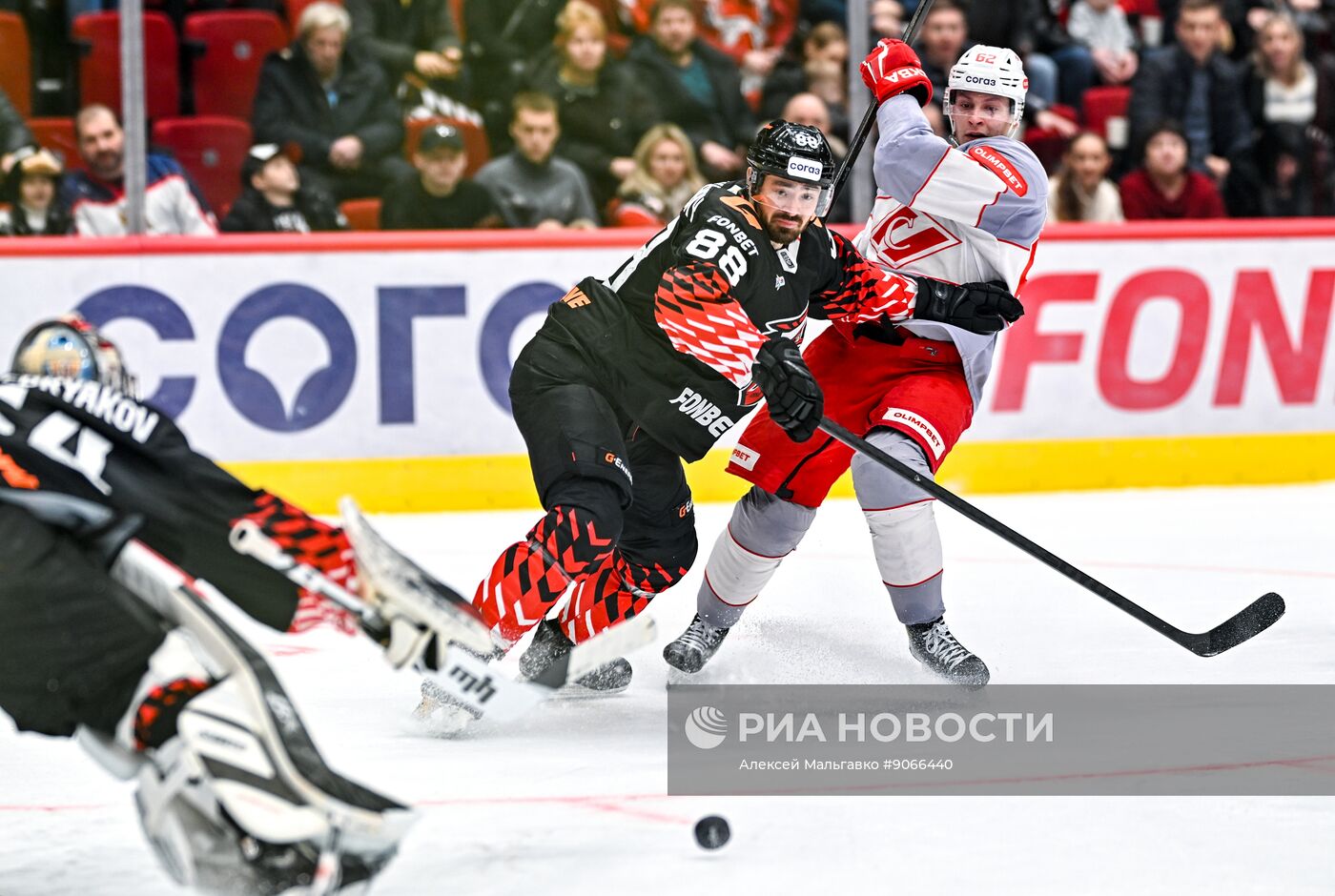 Хоккей. КХЛ. "Авангард" (Омск) - "Спартак" (Москва)