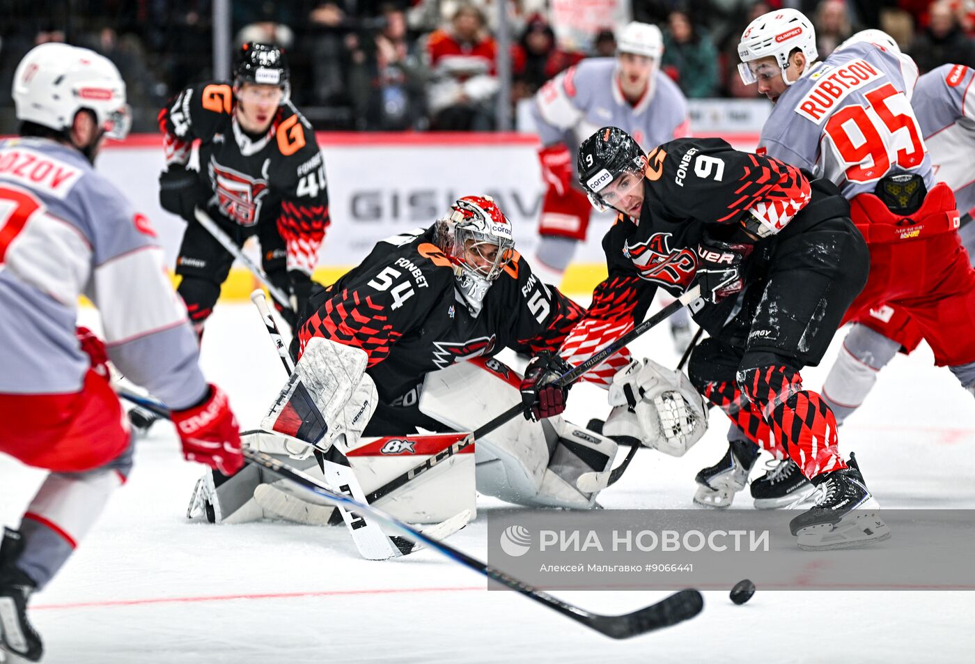 Хоккей. КХЛ. "Авангард" (Омск) - "Спартак" (Москва)