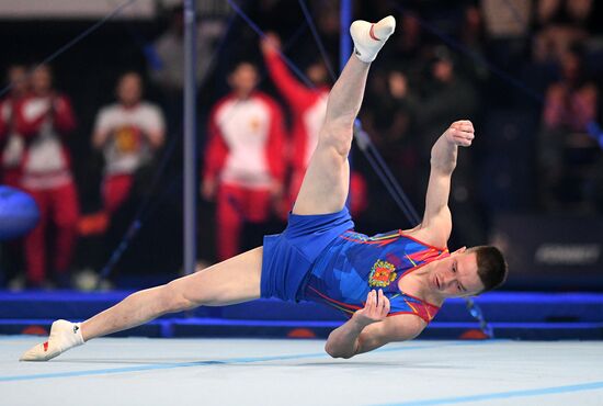 Спортивная гимнастика. Финал Гимнастической Премьер-лиги