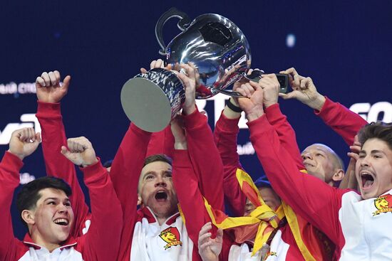 Спортивная гимнастика. Финал Гимнастической Премьер-лиги