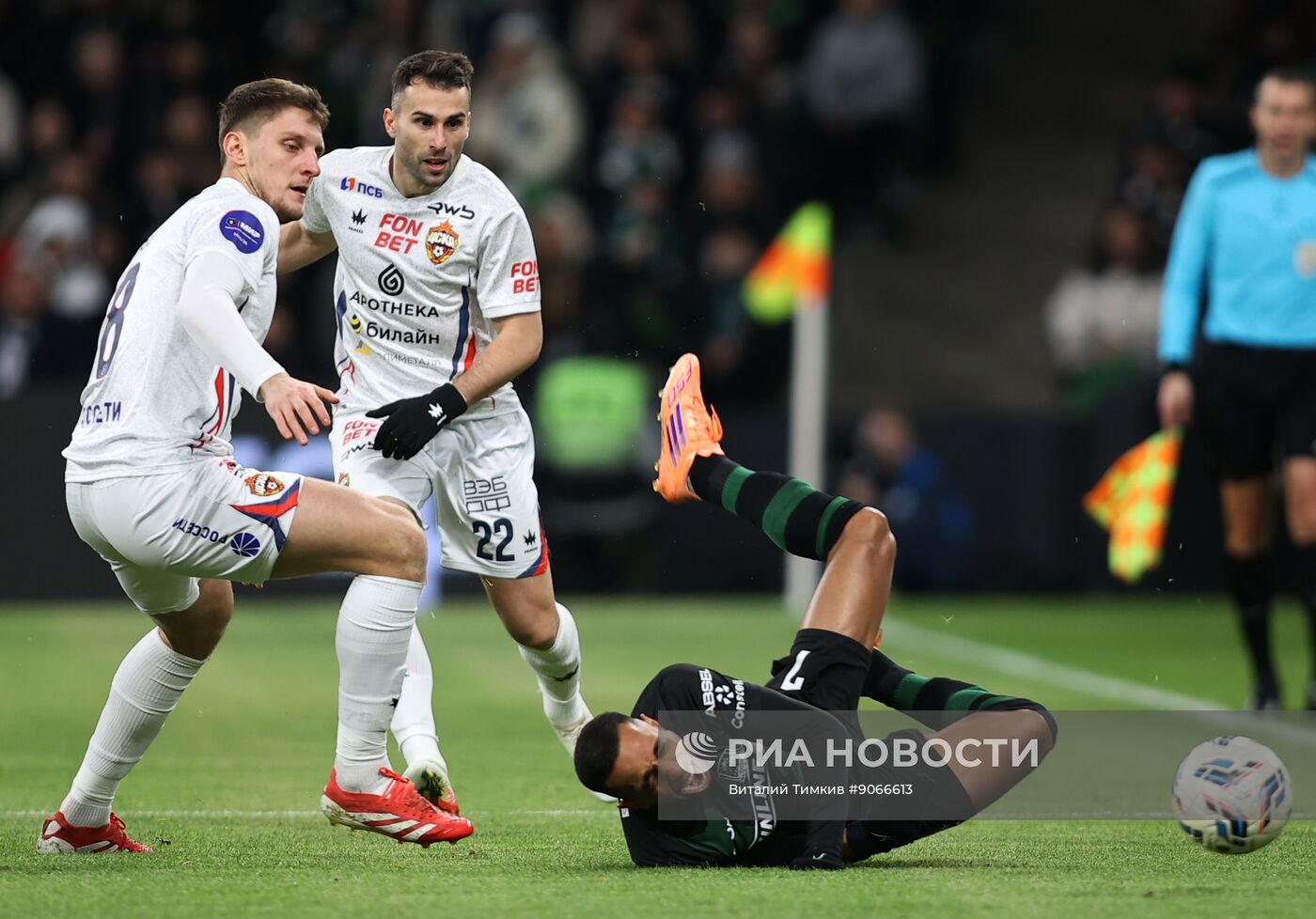 Футбол. РПЛ. "Краснодар" (Краснодар) - ЦСКА (Москва)