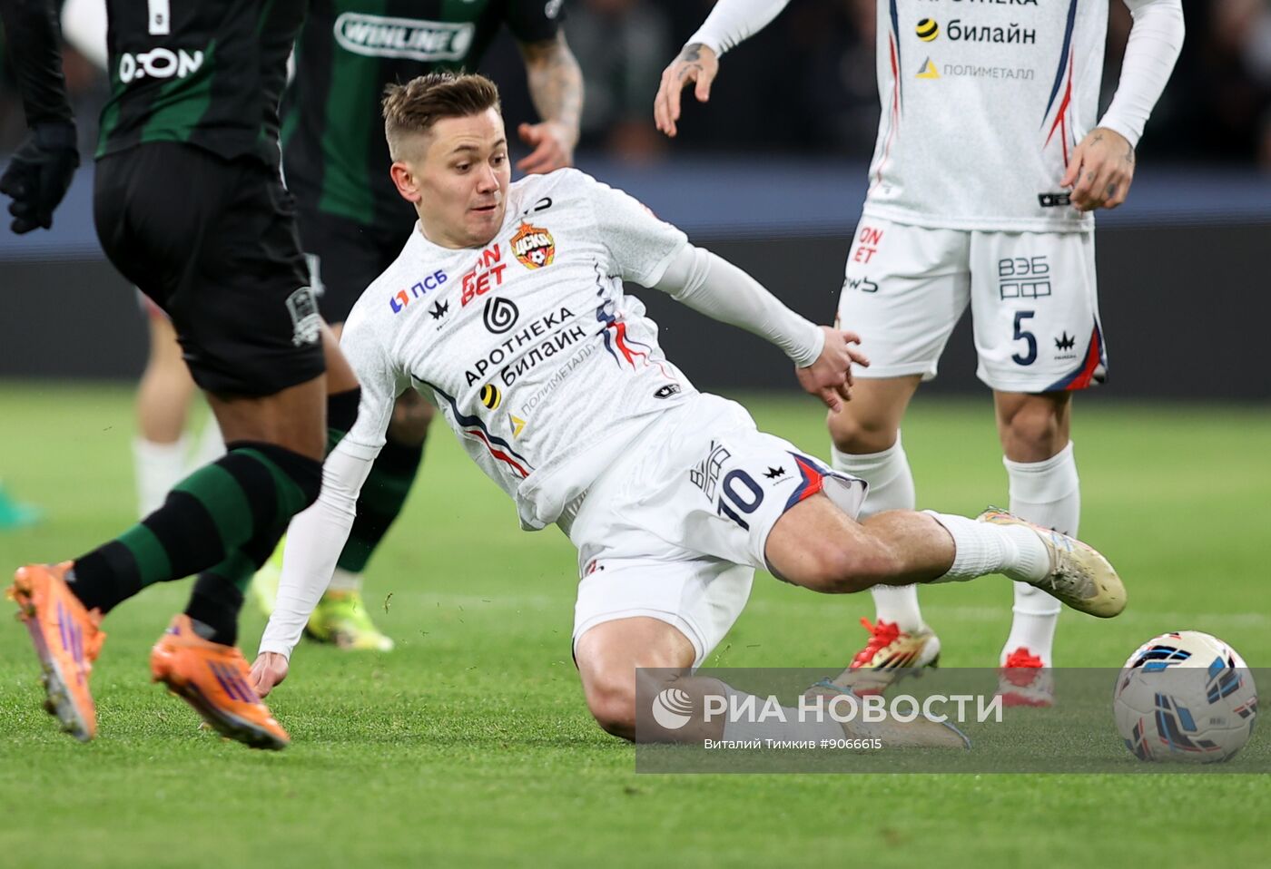 Футбол. РПЛ. "Краснодар" (Краснодар) - ЦСКА (Москва)